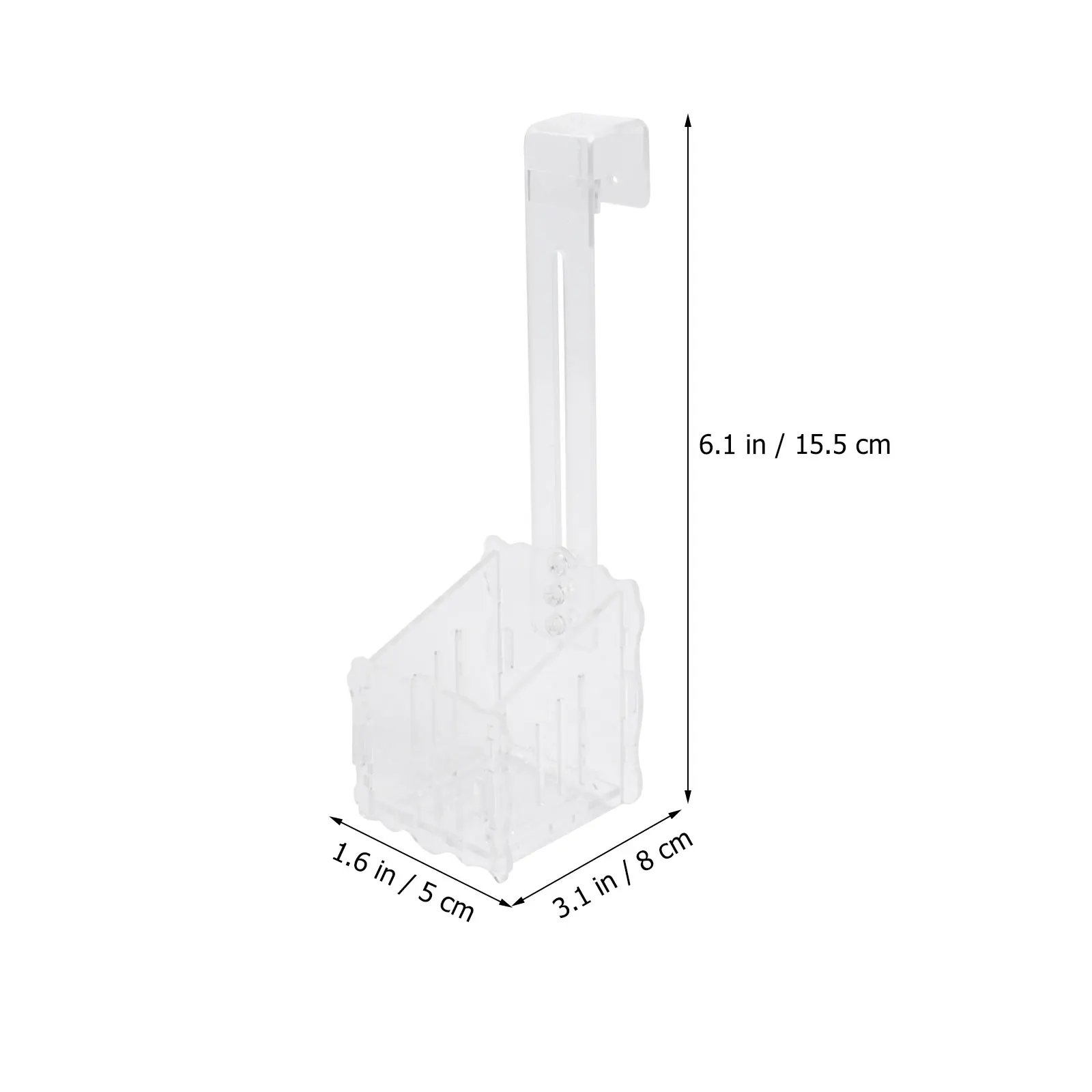

Aquatic Planting Cup Transparent Fish Tank Planter Aquarium Shelf Suction Mount Durable Water Plants Holder For Home