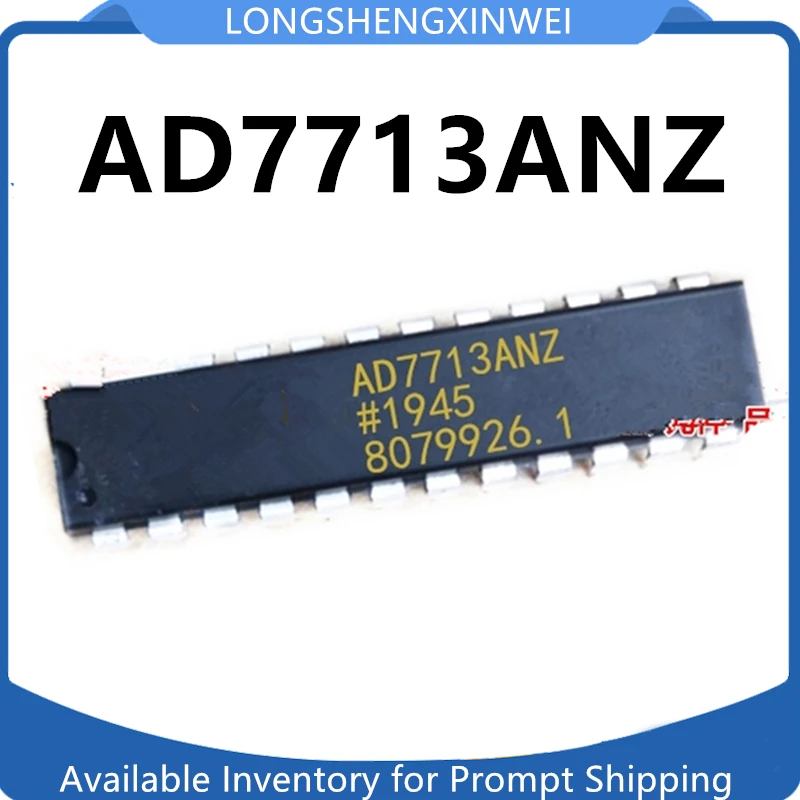 1PCS AD7713ANZ AD7710ANZ Analog To Digital Converter IC with DIP24 Direct Insertion