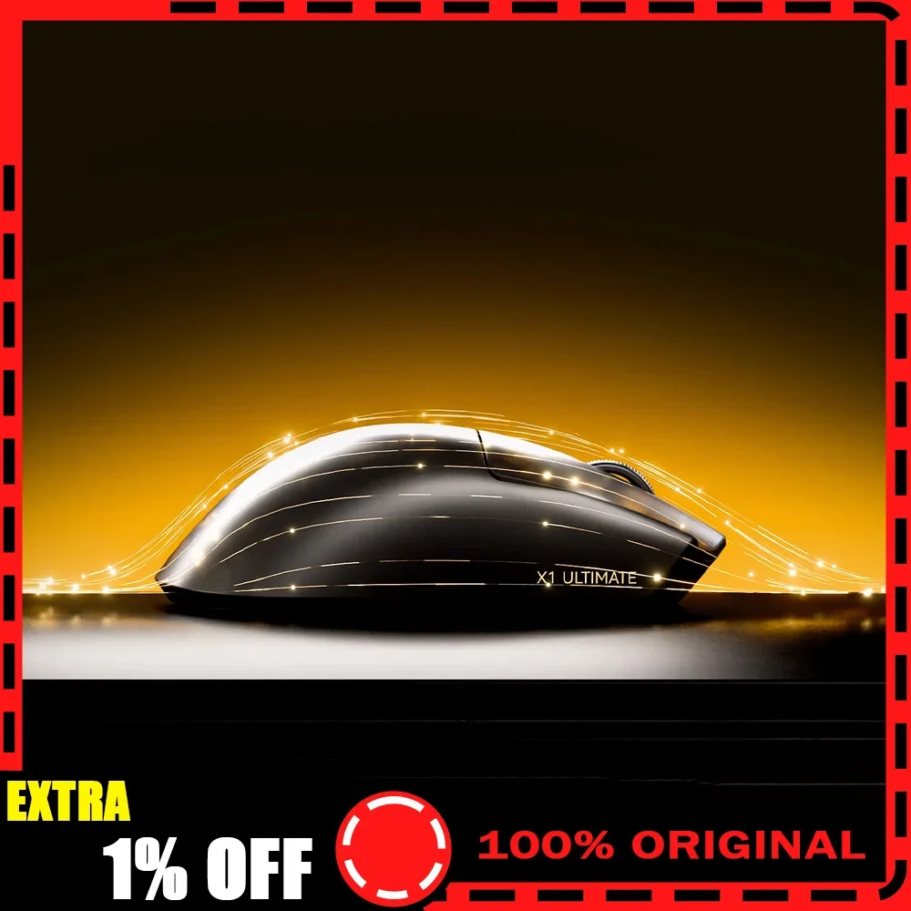 ATK Blazing Sky X1 V2 Mouse Tri Mode Wireless Mouse Paw3395/Paw3950 8000Hz Lightweight Gaming Mice PC Accessory for CS Valorant