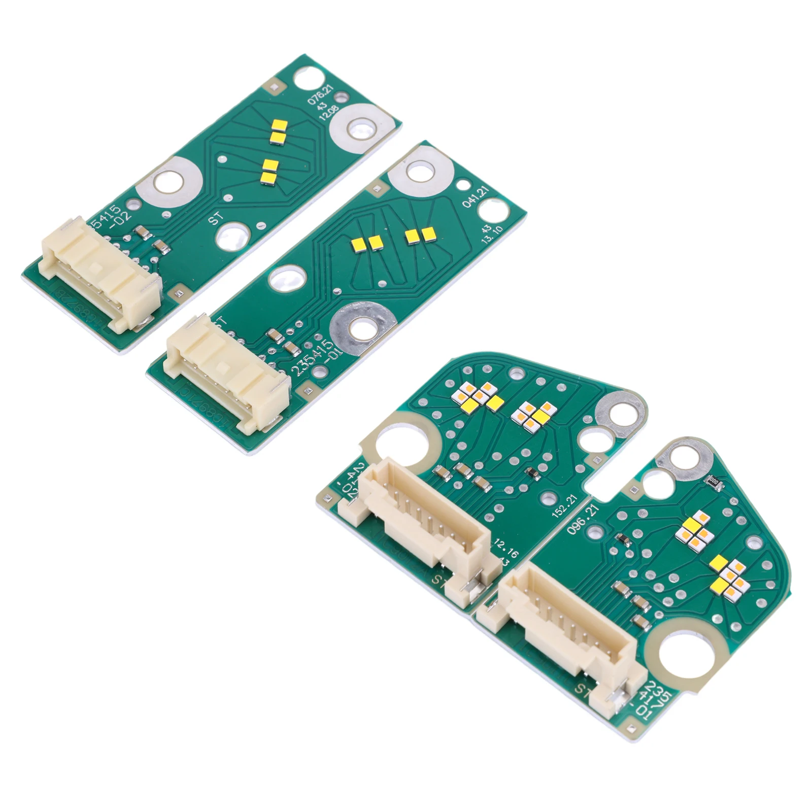 

4 шт. желтые светодиодные платы DRL, балласт для 5 серии F90 M5 G30 G31 2021-2023, фара «ангельские глазки»