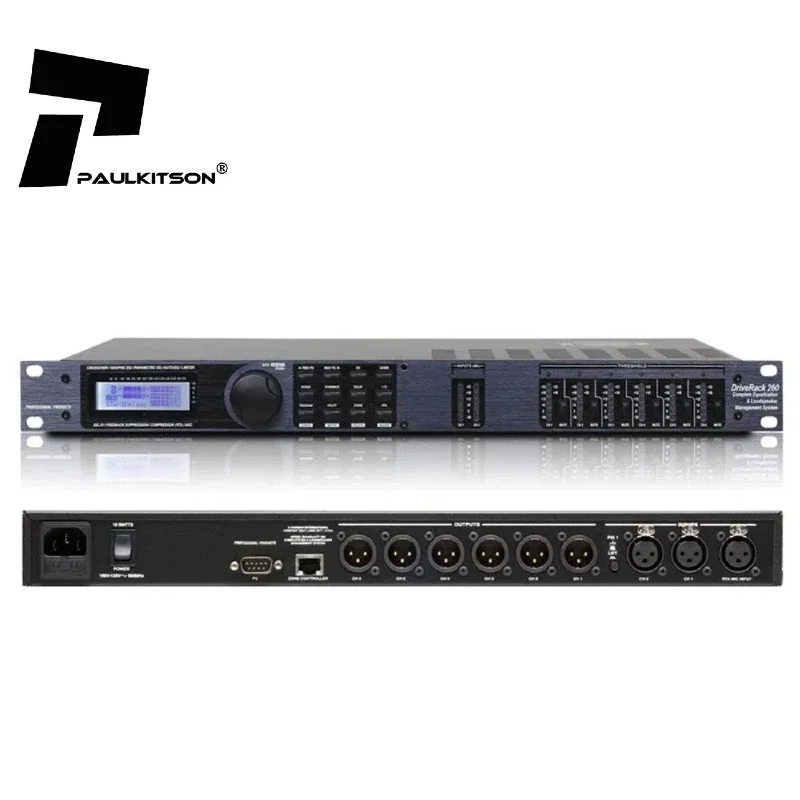 

DBX260 Audio Processor Drive Rack Dbx Driverack 260 PA Processor Audio Dsp Digital Audio Speaker Management Processor