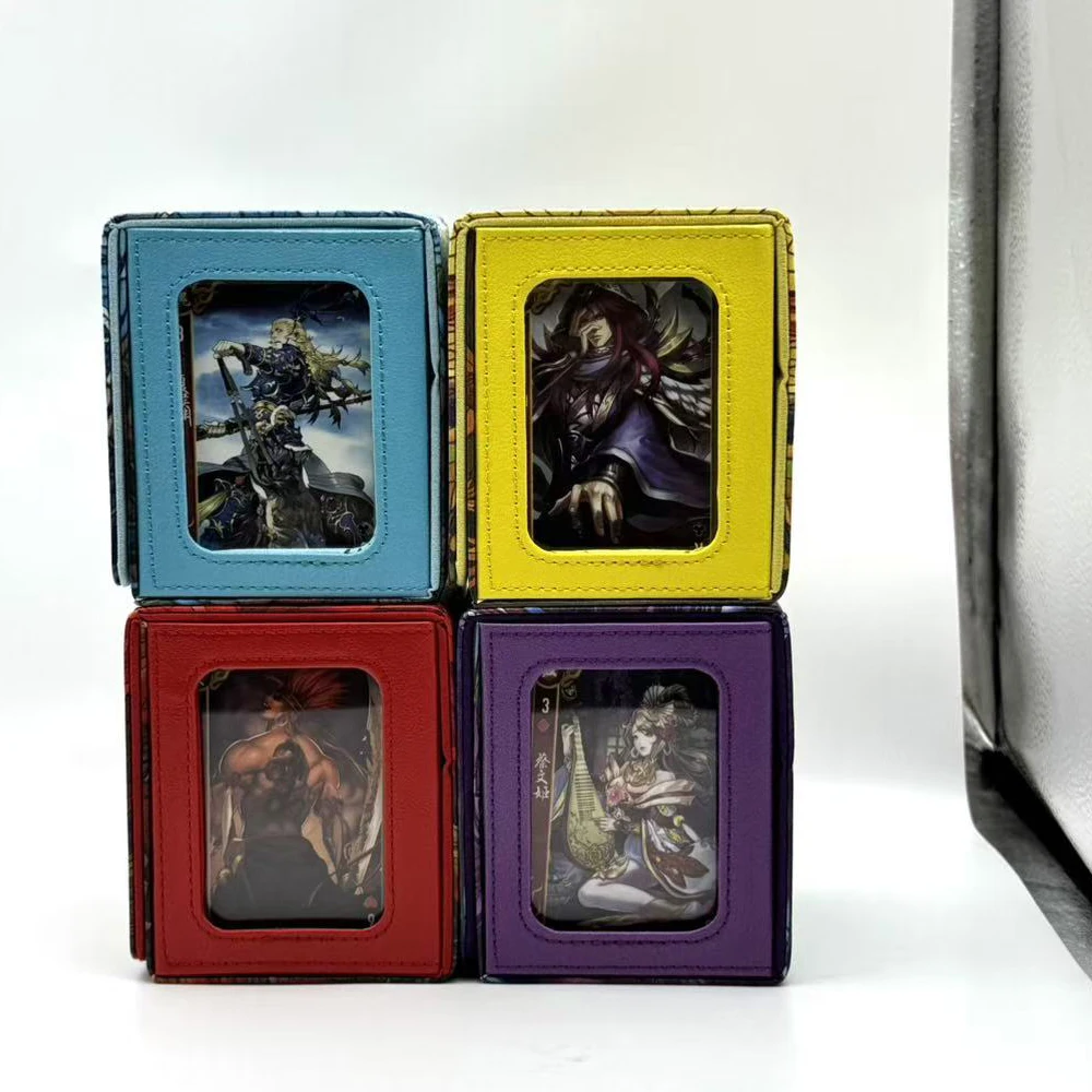 2pcs 4pcs 100+ New Card Cassette Window Trading Card Storage Box TCG Business Card Box Protection Storage Box TCG Tr