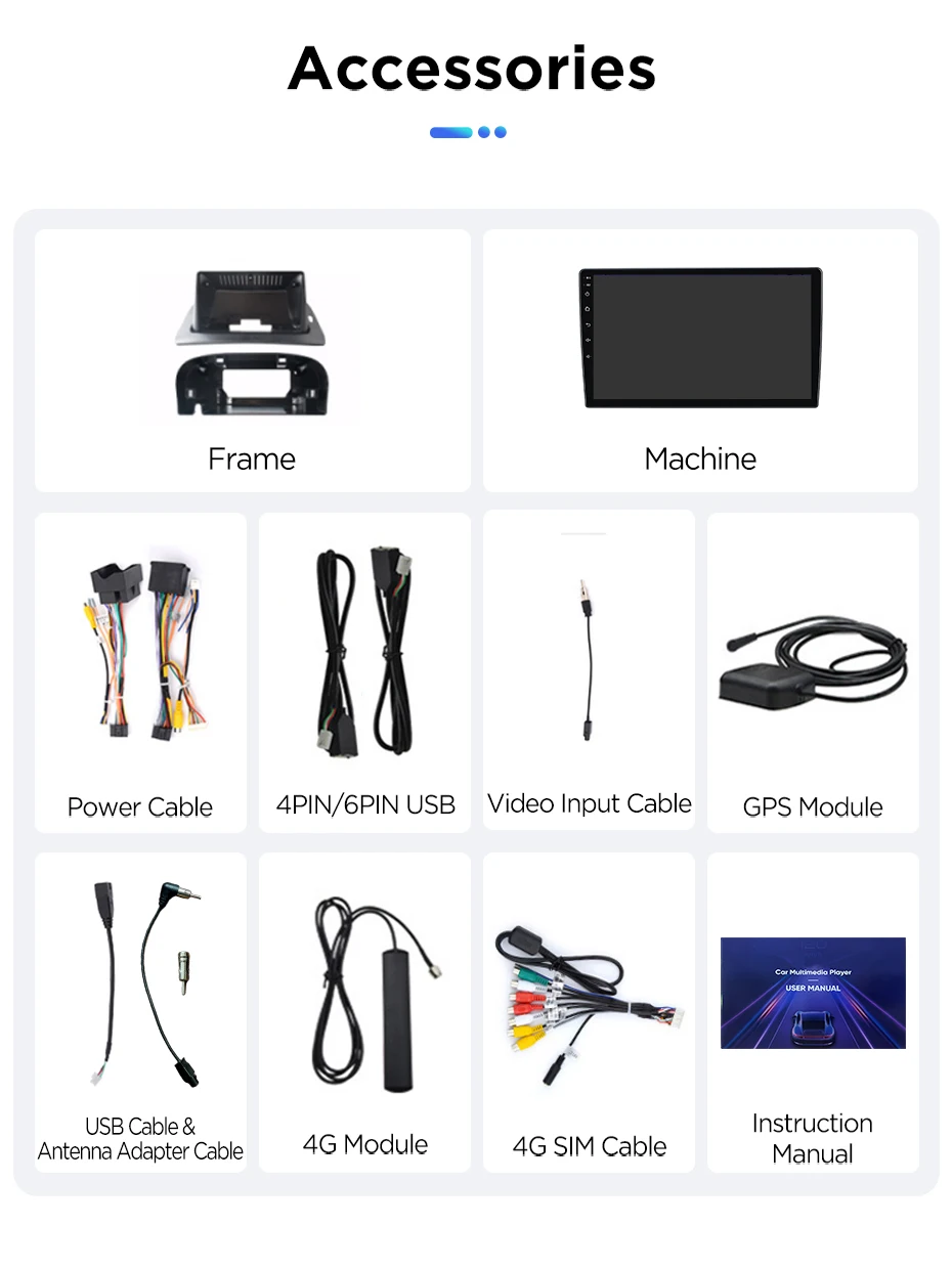 Junsun Autoradio für Renault Kangoo 2008 2009 2010 2011-2018 CarPlay Android Auto FM RDS DSP BT GPS Navi SWC HD IPS Touchscreen Plug & Play Multimedia-Player Freisprecheinrichtung Original-Autostil-Haupteinheit – Detail 22
