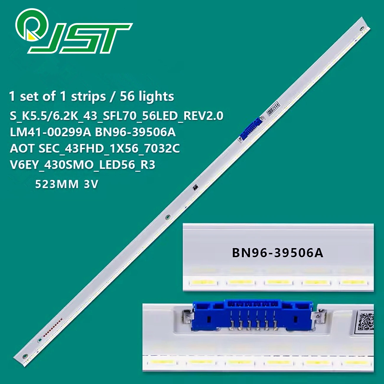 1pcs LED UE43M5605 UE43M5515 UE43M5513 UE43M5510 UE43M5503 UE43M560 UE43M5590 UE43M5582 UE43M5580 UE43M5575 UE43M5570 UE43M5525