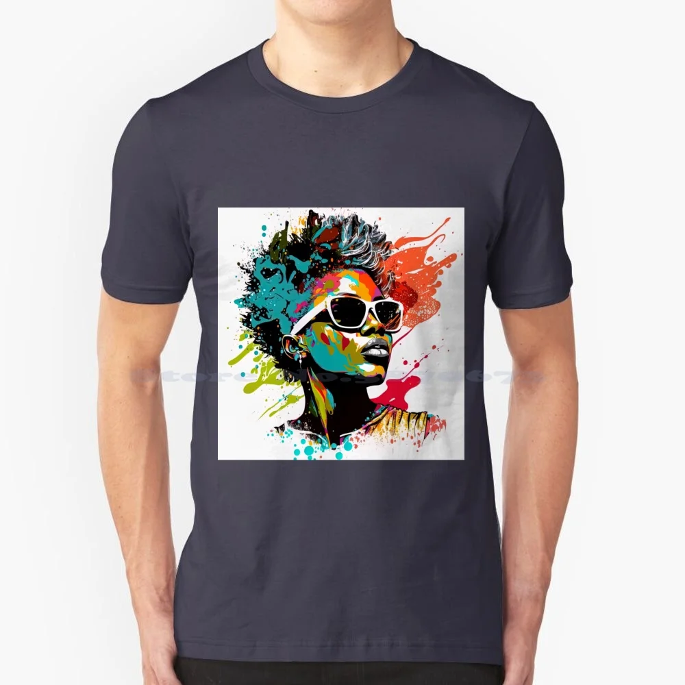 Kool Girl T Shirt 100% Cotton Tee Shaun White Shaunwhiteart Swa Girl Female Lady Kool Pop Art Modern Art