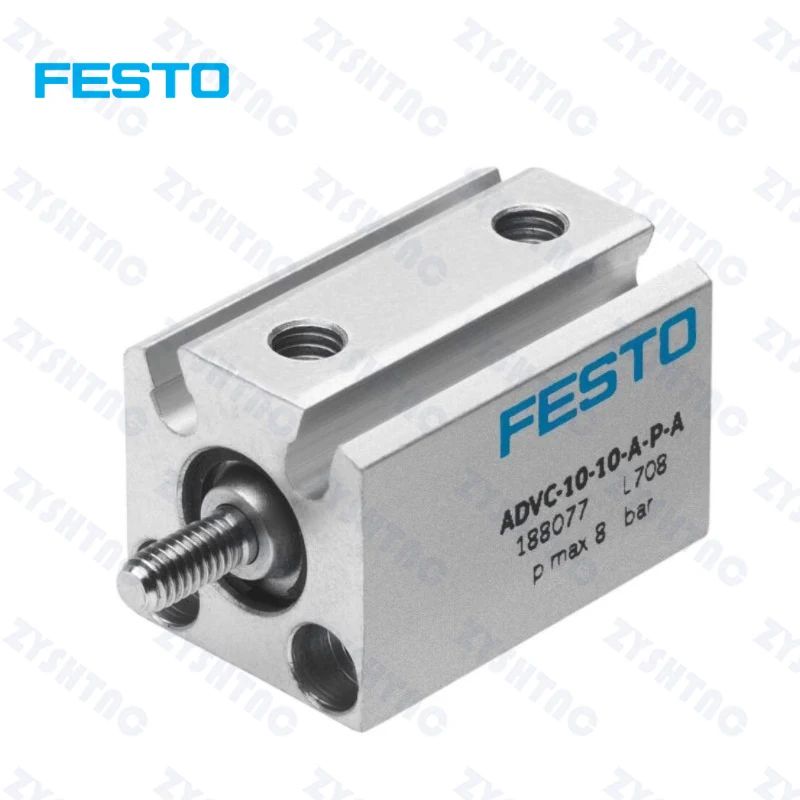 FESTO krátký hladit vzduch cylindr ADVC/AEVC-63-50-40-20-16-15-10-6-5-I-P-A-P-A ADVC/AEVC-12-16-10-5-10-20-25-32-40-50-63-5-I-A-P-A