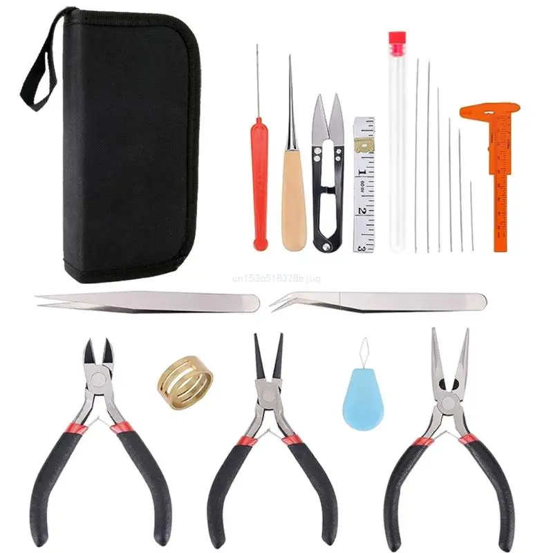 

Jewelry Making Jewelry Tools Set Convenient Jewelry Tools Set Beadwork Tool Set Jewelry Pliers Set for Crafts Dropship