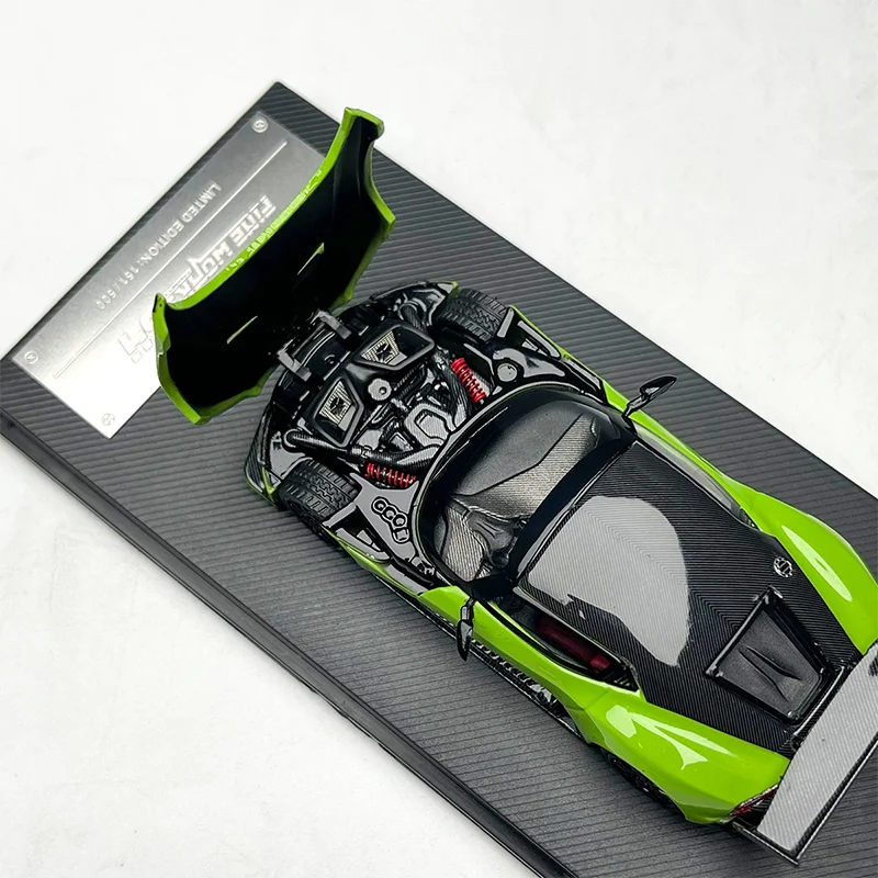 

Fine Works 1:64 Scale Vulcan Alloy Simulation Car Model Static Collection Decorated Holiday Gifts Toys Souvenir Gift