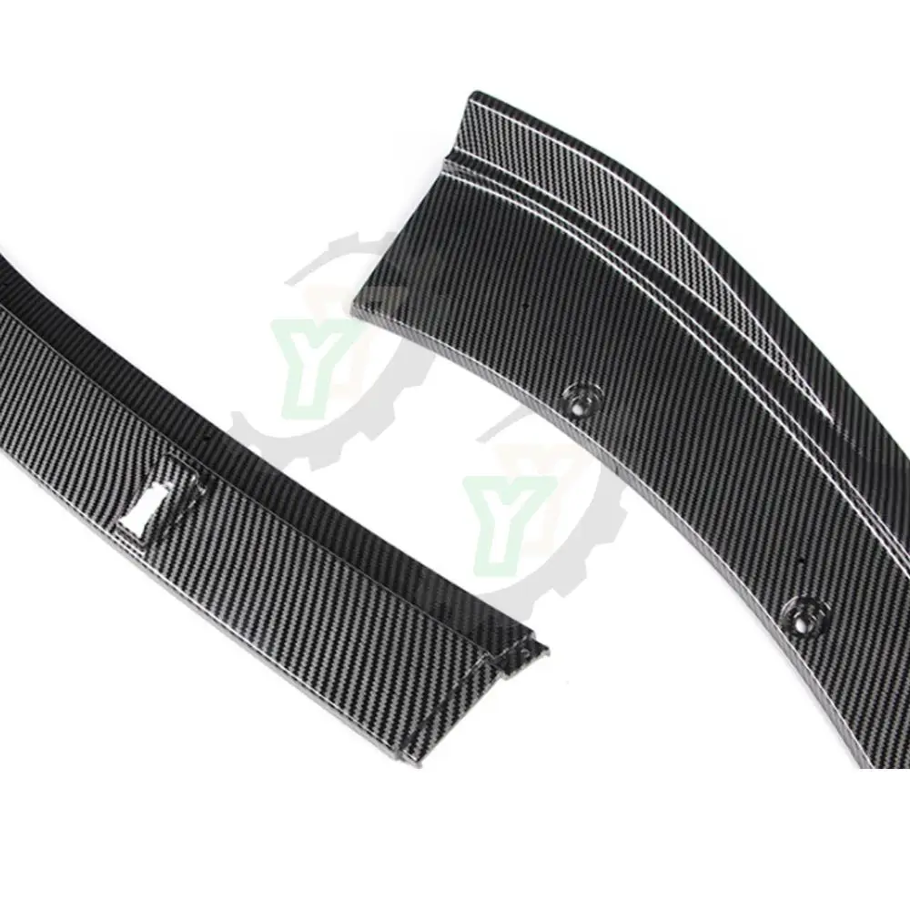 Car Front Bumper Lip Spoiler Splitter Diffuser Detachable Body Kit Cover Guard For Ford Mustang 2015 2016 2017 2018 2019 20 21