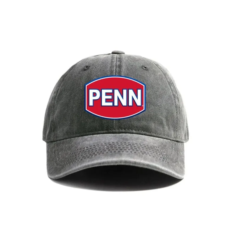 Penn Reels Baseball Caps Distressed Hats Cap Men Women Retro Outdoor Summer Adjustable Fishing Lover Hat Outdoor Sun Protection