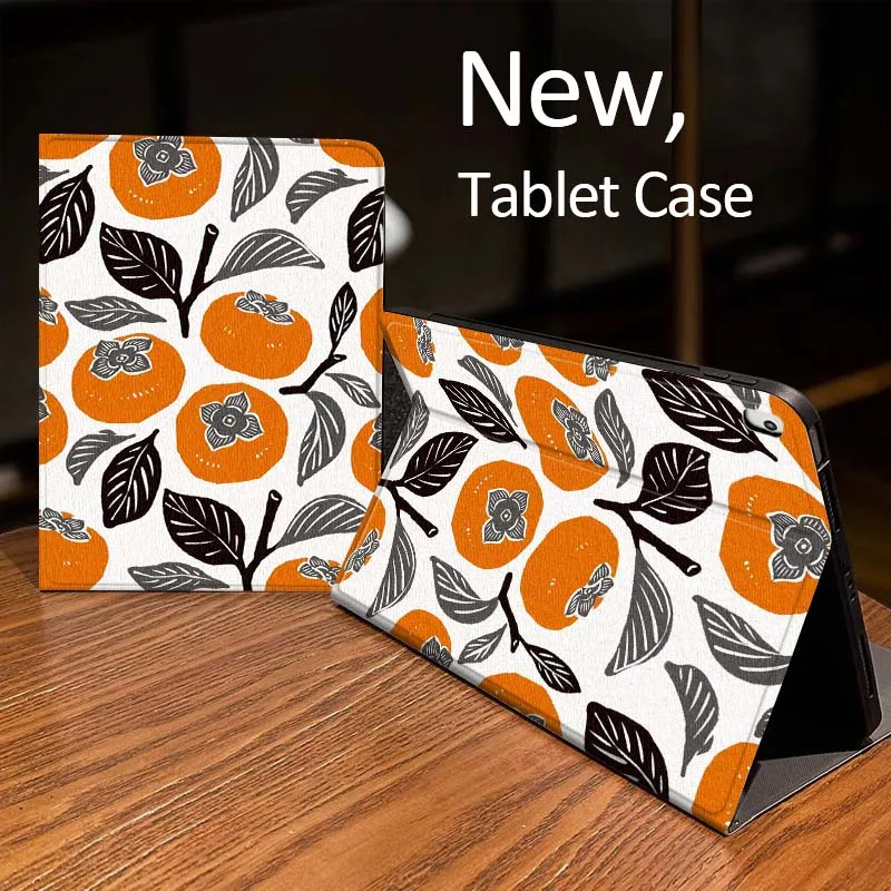 

Чехол с мультяшным фруктовым принтом для iPad Pro mini Air 1 2 4 3 5 6 7 8-го, 9-го, 11-го поколений, M2 M3 M4, 6-го, 7-го, 10-го, 11-го поколений, планшетов 2025 года
