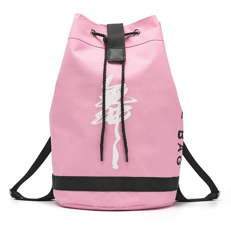 Waterproof Gymnastics Drawstring Dance Sports Handbag Gym Duffel Dancing Backpack Adjustable Shoulder Strap Daypack for Kids