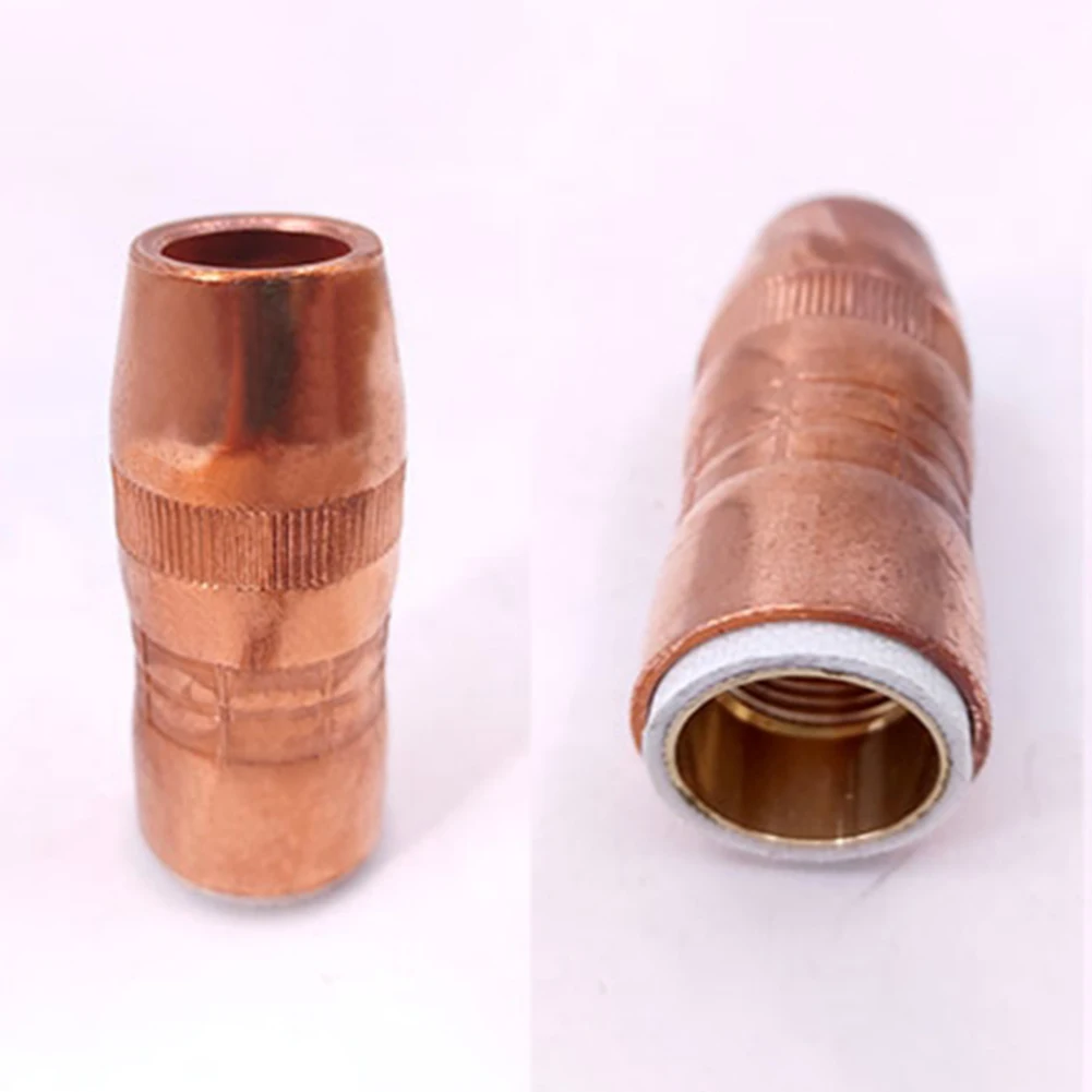 5 Pack Welding Nozzles N5818C Compatible with For Bernard Mig Gas Large Centerfire Series 58 inch 18 inch Recess