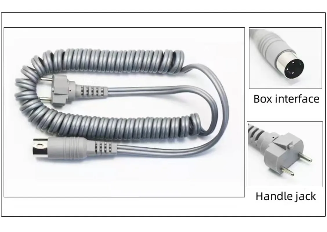 STRONG 210 204 90 Marathon-taladro eléctrico de manicura con cable de alimentación de 6mm y 9mm, accesorios para máquina de perforación de uñas