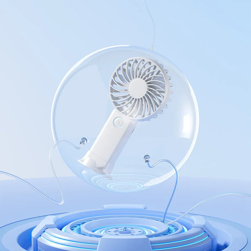 Five year quality assurance! Mini Handheld Small Fan Charging Model, Student Desktop Fan, Phone Holder Base, Gift Fan