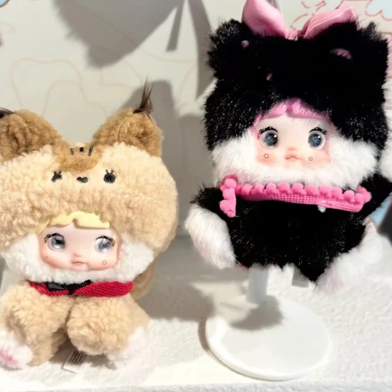

Коллекционная серия Nommi Sitting Zoo: Загадочная коробка-сюрприз с милыми плюшевыми виниловыми фигурками, аниме-фигурки для декора, подарок для детей