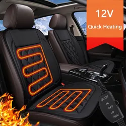 Car Seat Heater Cushion Warmer Cover Winter Heated Warm High Low Temperature 12V heated Seat Cover