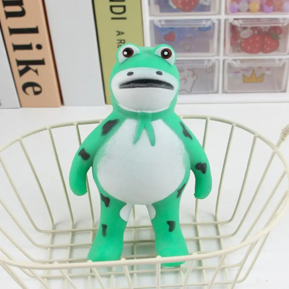 

Relieve Stress with Cute Frog Squeeze Toy Soft Tpr Pinch Toy for Kids Adults Party Favor