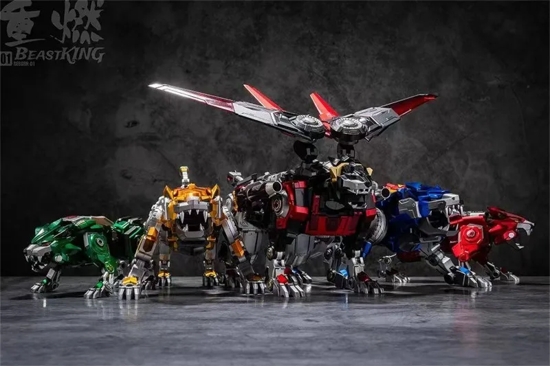 

【IN STOCK】 BEASTKING REBORN-01 REBORN01 GoLion Action Figure Without Original Box