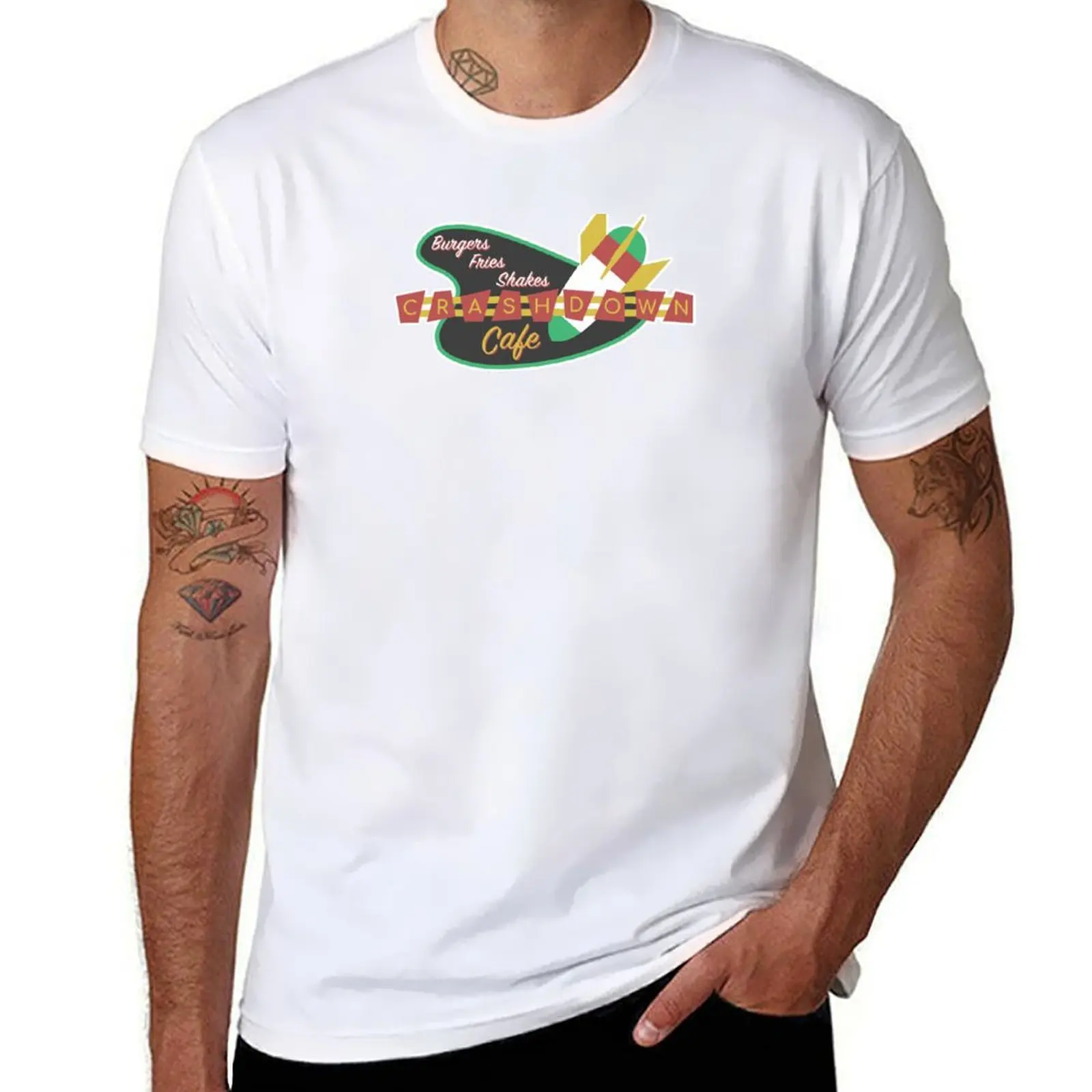 

Crashdown Cafe T-Shirt t shirt man designer t shirts for man cotton
