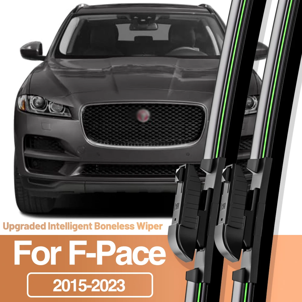 

2pcs For Jaguar F-Pace F Pace X761 2015-2023 Front Windshield Wiper Blades Windscreen Accessories 2016 2017 2018 2019 2020 2021