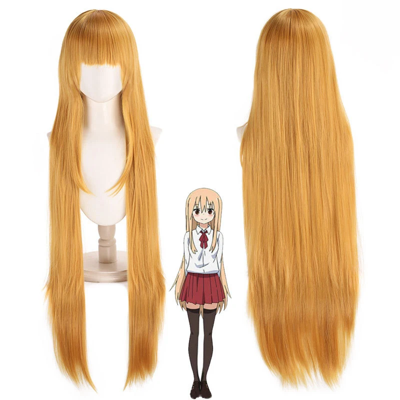 

Anime cosplay wig, universal face-slimming long hair