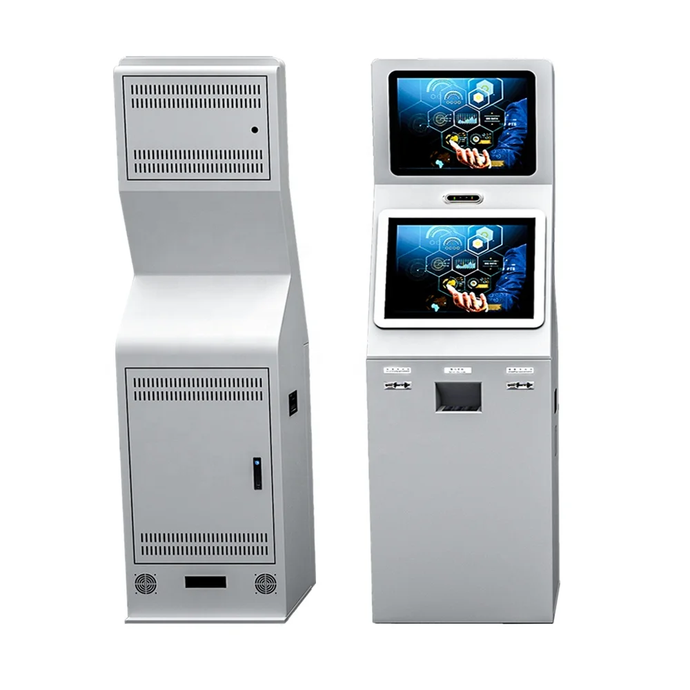 

Management Automatic Ordering Payment Hotel Double Screen Self Service Check-in Terminal Hot Sale Indoor Enabled Visitor
