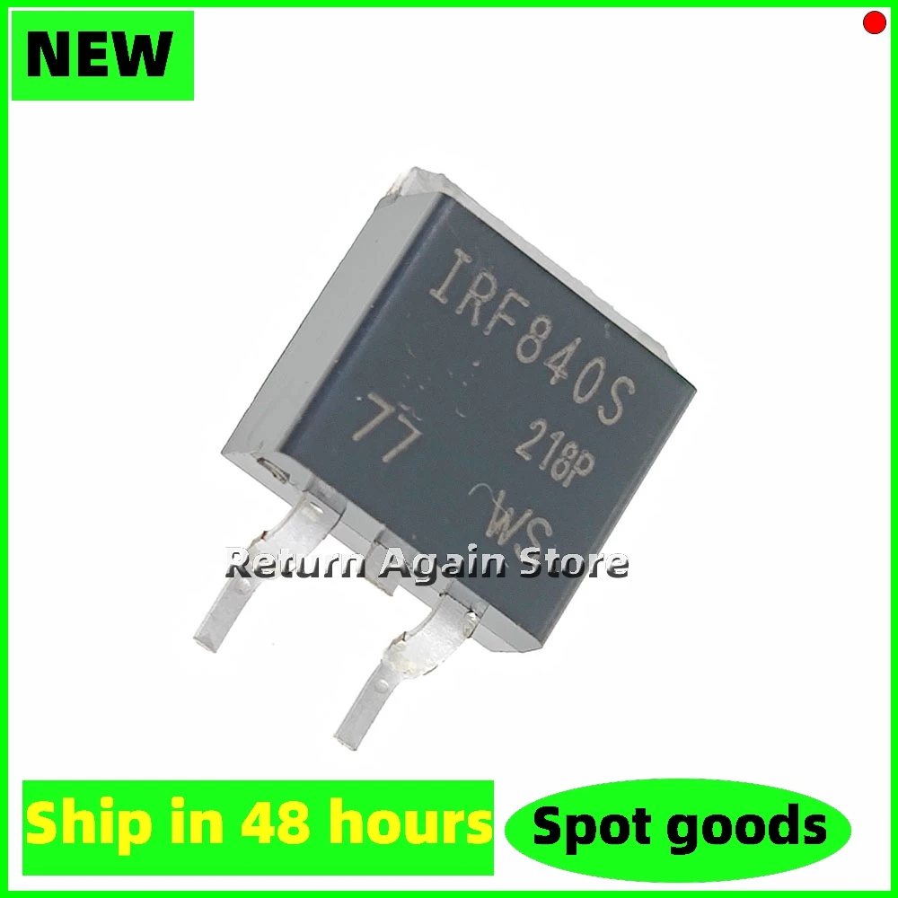 10PCS/LOT IRF840S F840S TO-263 Field effect MOS transistor n-channel, patch