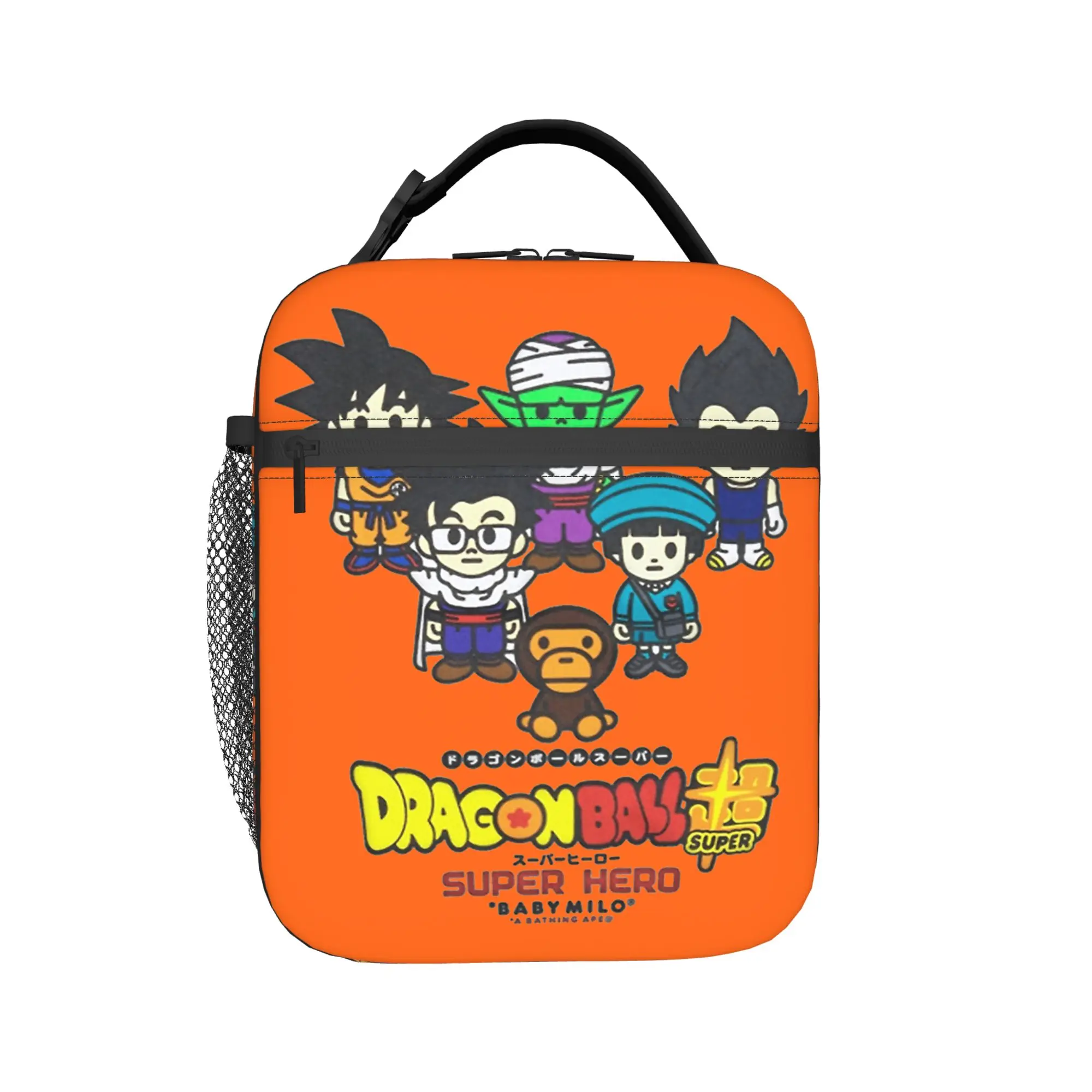 

D-Dragon-Ball-L DragonBalls Accessories Insulated Lunch Bags For School Food Container Leakproof Thermal Cooler Lunch Boxes