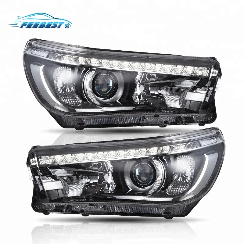 Full LED Headlights For  Tundra 2007-2013 Sequoia 2008-2017 head lamp