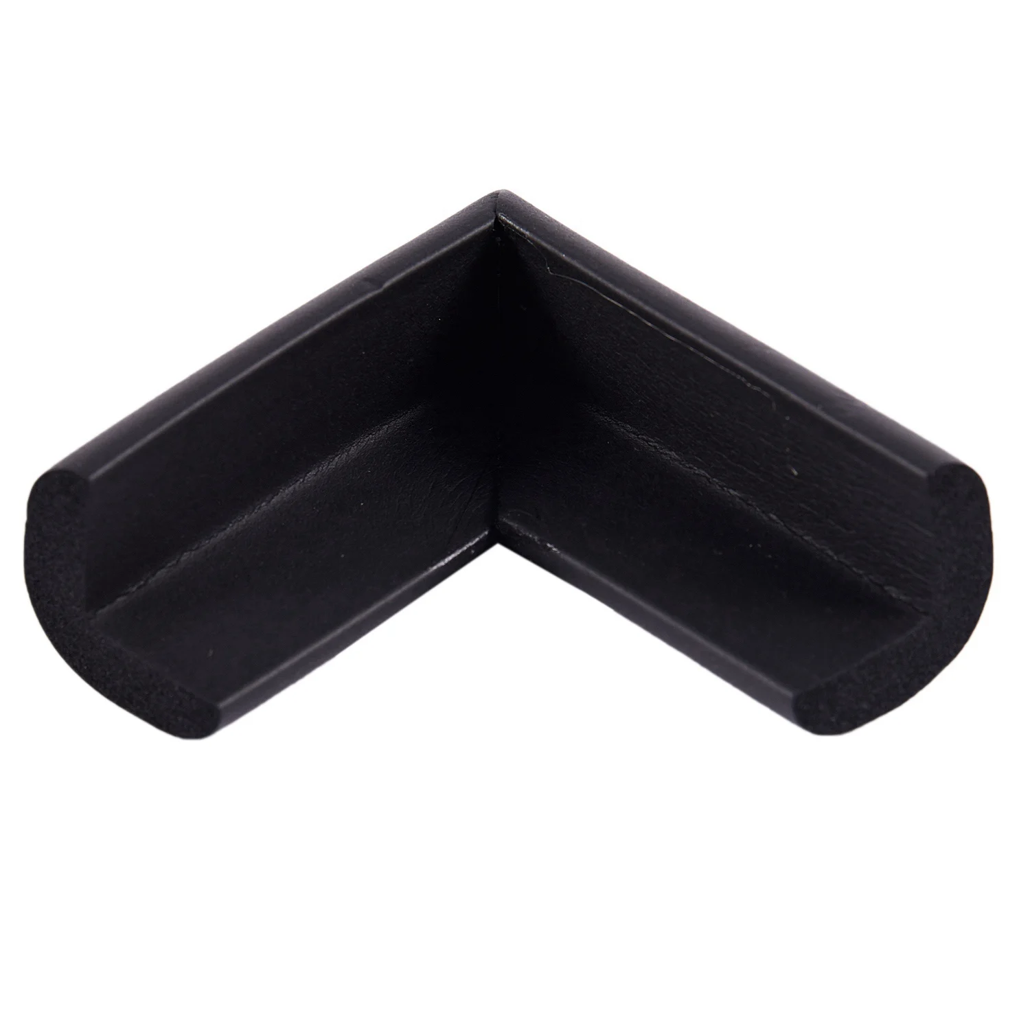 

DELAM-4Pcs Child Baby Safety Desk Table Edge Cover Guard Corner Protector Cushion Black & 1X 2M Children Protection Table Guard