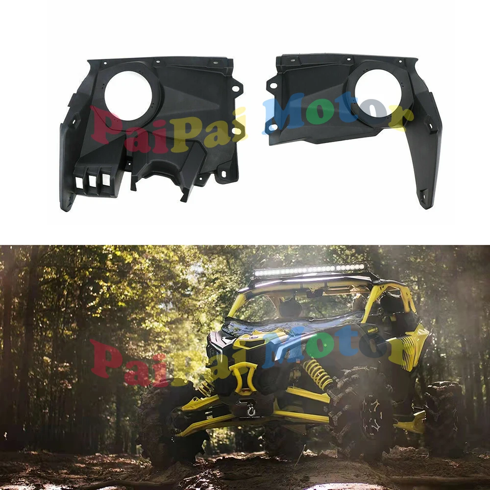 

Dash Speaker Panel Mount Pods Audio For Can Am Maverick X3 2017-2022 Dash Speaker Stereo Panel Mount Pods Audio Kit