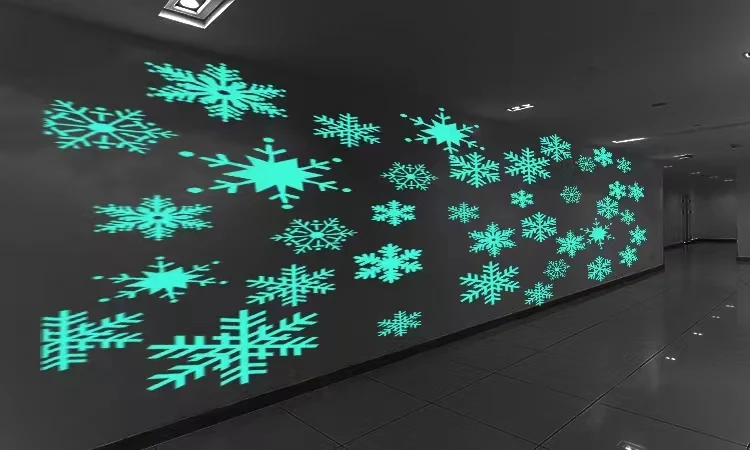 200W Custom Logo Snowflake Bubble Cloud Butterfly Balloon Pattern Dynamic Creative Outdoor Projection Lamp