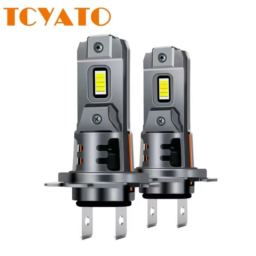 

TCYATO LED Headlight H7 Mini Wireless 60W 20000LM 6500K CSP for Car Headlamp Auto Diode Lamps H7 Turbo Led 12V Automobile