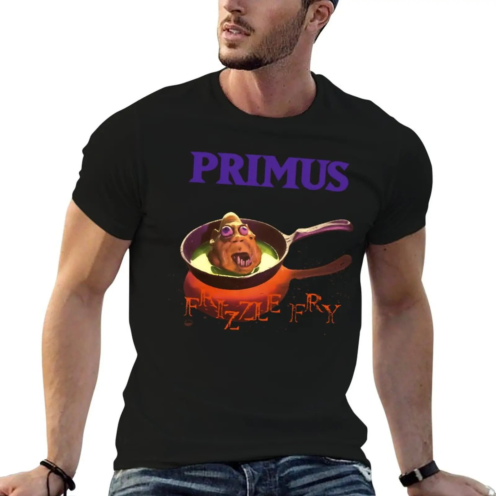 

Primus Frizzle Fry T-Shirt t shirts for man cotton soft t shirts for man graphic vintage cotton t shirt man T-Shirt