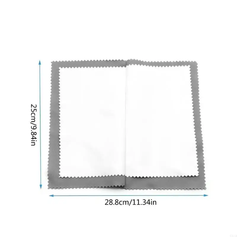 قطعة قماش متينة تنظيف الفضة من القماش تلميع الفضة للمجوهرات