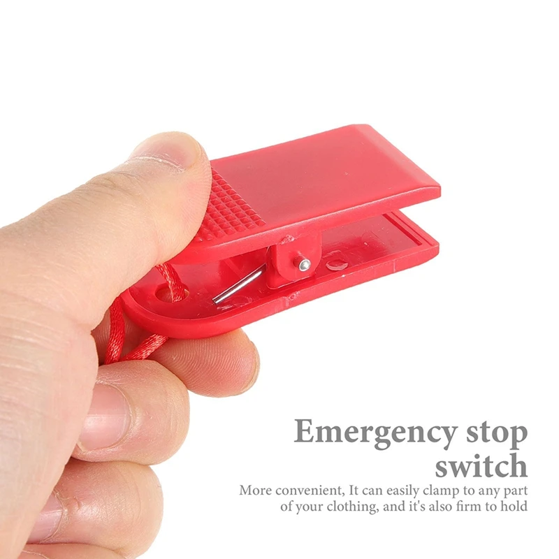 Red Treadmill Safety Key Treadmill Lock Fitness Sports Treadmill Emergency Stop For Running Machine Accessories Tool