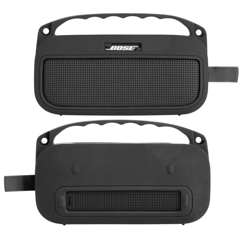 حافظة غطاء سيليكون ZOPRORE لمكبر الصوت Bose SoundLink Flex (الجيل الثاني)، غطاء حماية للسفر مع حزام كتف وحلقة تسلق