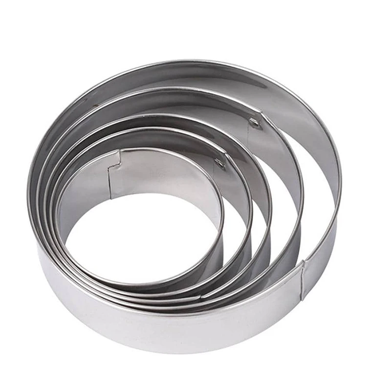 5 قطعة التعميم البسكويت قالب أدوات الخبز DIY بها بنفسك البسكويت قالب الفولاذ المقاوم للصدأ قطع يموت أدوات المطبخ المنزلية الطبخ الحلوى TMZ #4