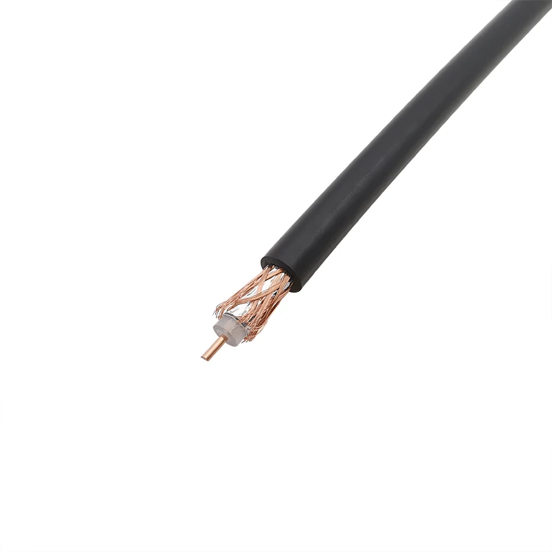 RG58 Coaxial Cable Black RG58 RG58U Coax Cables 5/10/15/30/25/30/50 Meters