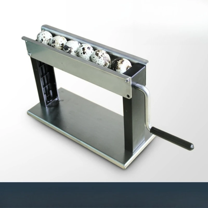 Portable bird egg sheller, household quail egg peeler, manual sheller