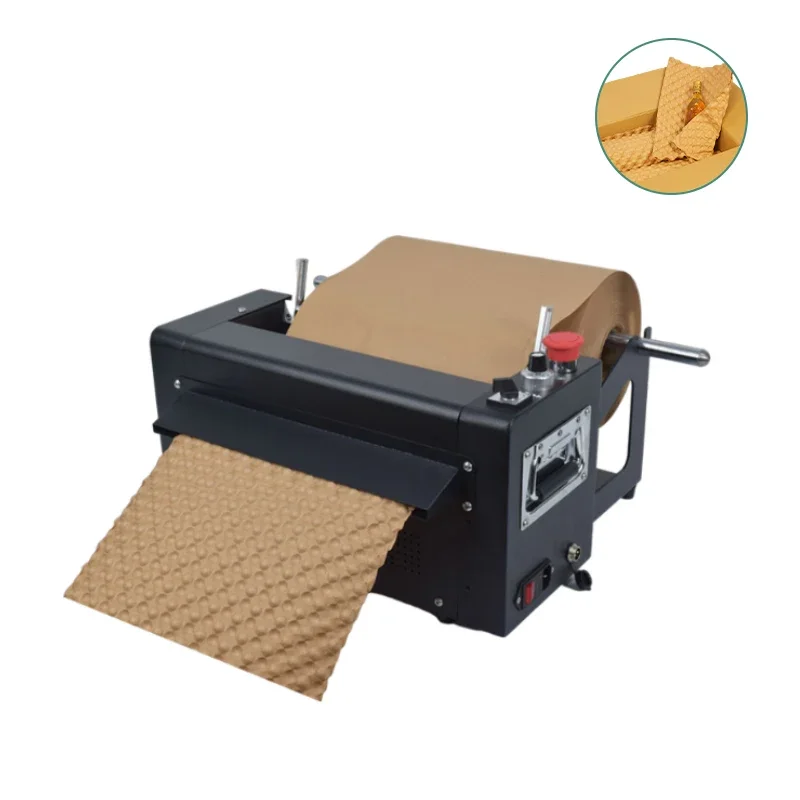 Only One Original Manufacturer Supply Automatic Cushion Packaging Void Fill Wrap Kraft Paper Bubble Making Pad Machine