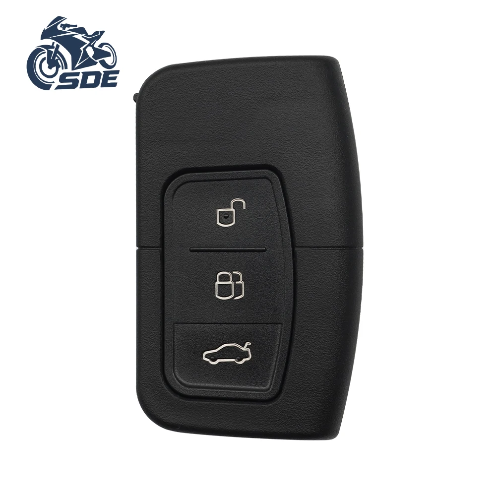 

SDE Keyless Go Remote Smart Key Shell для Ford C-Max Focus MK2 Kuga Mondeo Galaxy Чехол для автоматического ключа