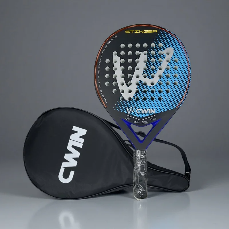 

Camewin Paddle Racket Adult Prefessional Carbon Fiber Soft EVA Face Tennis Paddle Racquet Racket with Padle Bag Cover 2024 New