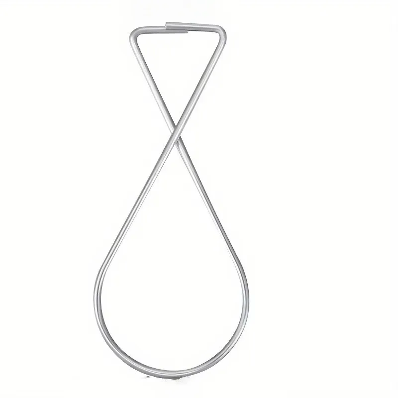 Metal T-Shape Design T-Bar Ceiling Hooks, 40 pcs, Home Decoration, Fits Mineral Fiber Grid for Home Decoration