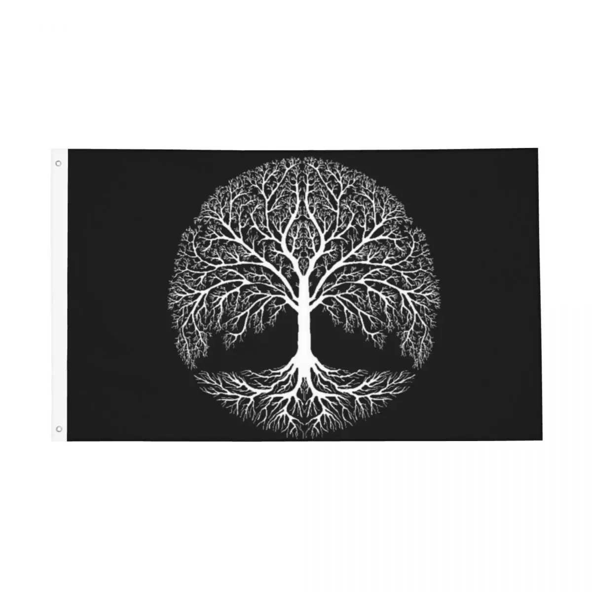 

Yggdrasil The World Tree Of Life Flag Decor 3x5FT Vintage Indoor Fade Resistant Flowy