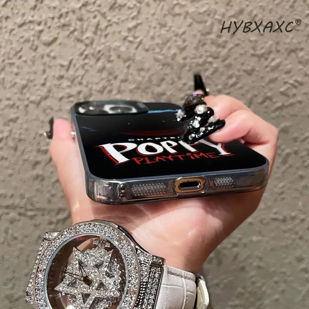 Immagine 5: Cover IMD Horror Huggy W-Wuggy Playtime per iPhone 17 16 15 Pro MAX 14 13 12 16e 15Pro Plus 17Air Silver Shell