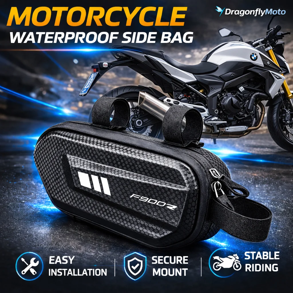 Large Capacity Motorcycle Side Bag For BMW F900R F900 R F 900R 2009-2020 2019 2018 2017 2016 Waterproof Multifunctional Storage