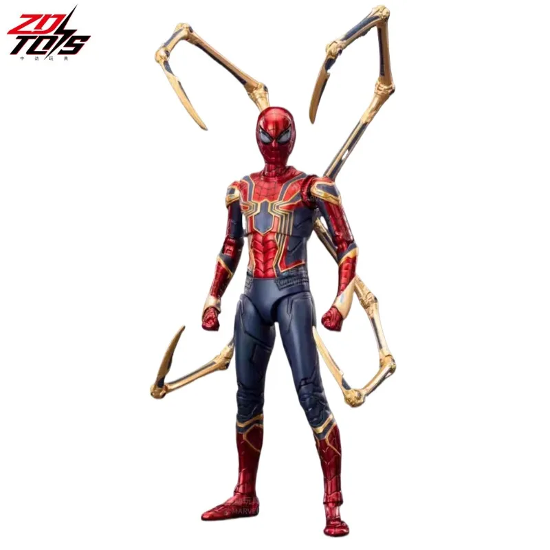 

Оригинальные ZD Toys Marvel, оригинальные лицензии, фигурки железного паука, игрушки, модель, коллекция статуй, подарок на день рождения