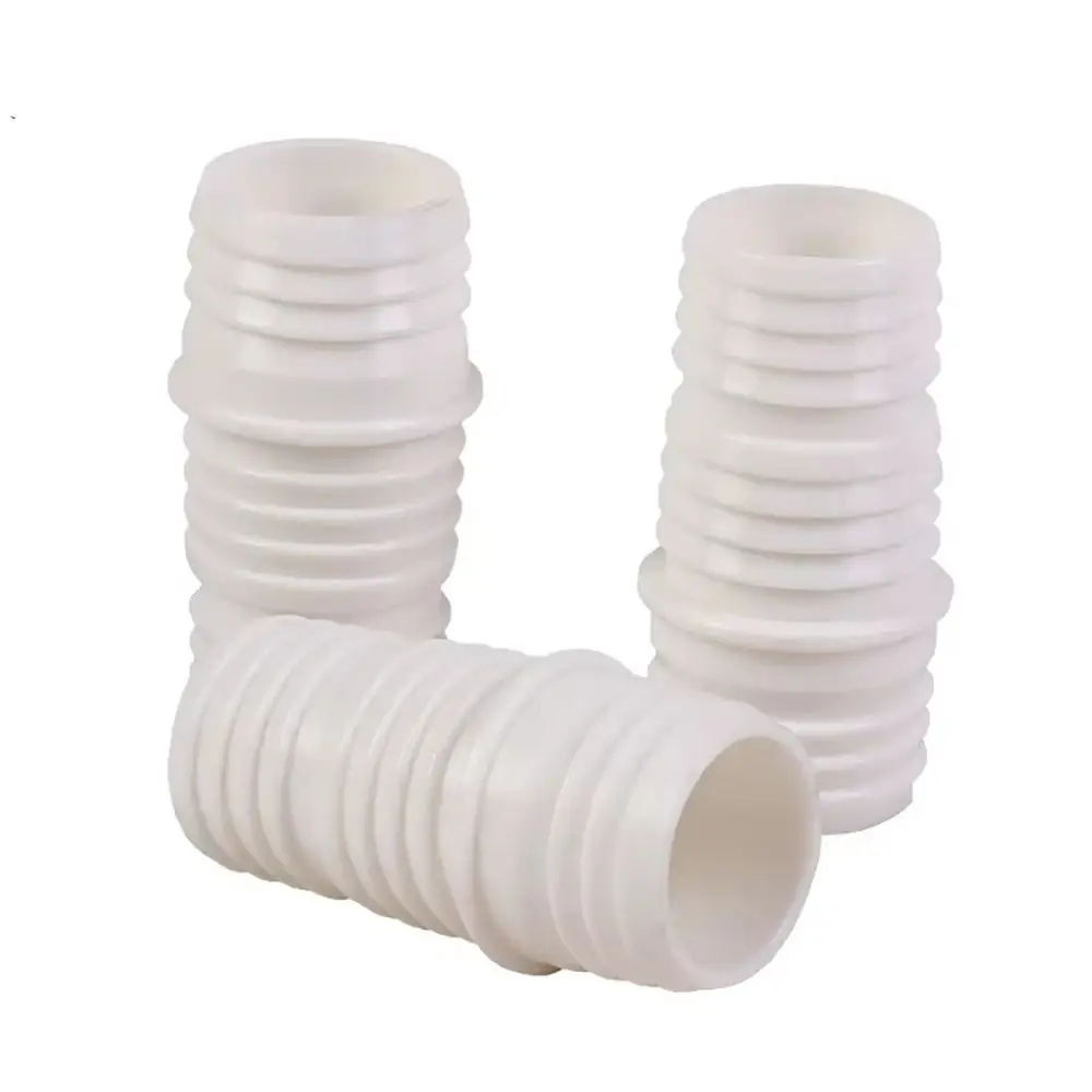 1/5Pcs 27/30mm Drain Hose Connector Universal Plastic Hose Adapter Kit White Joint Water Pipe Coupling For Washing Machine Drain